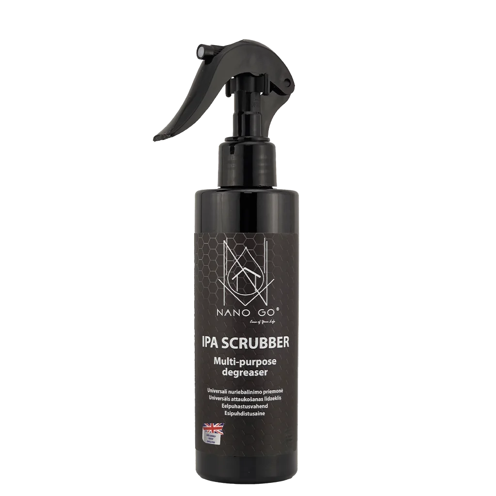 IPA scrubber – valiklis prieš dengiant nano dangą