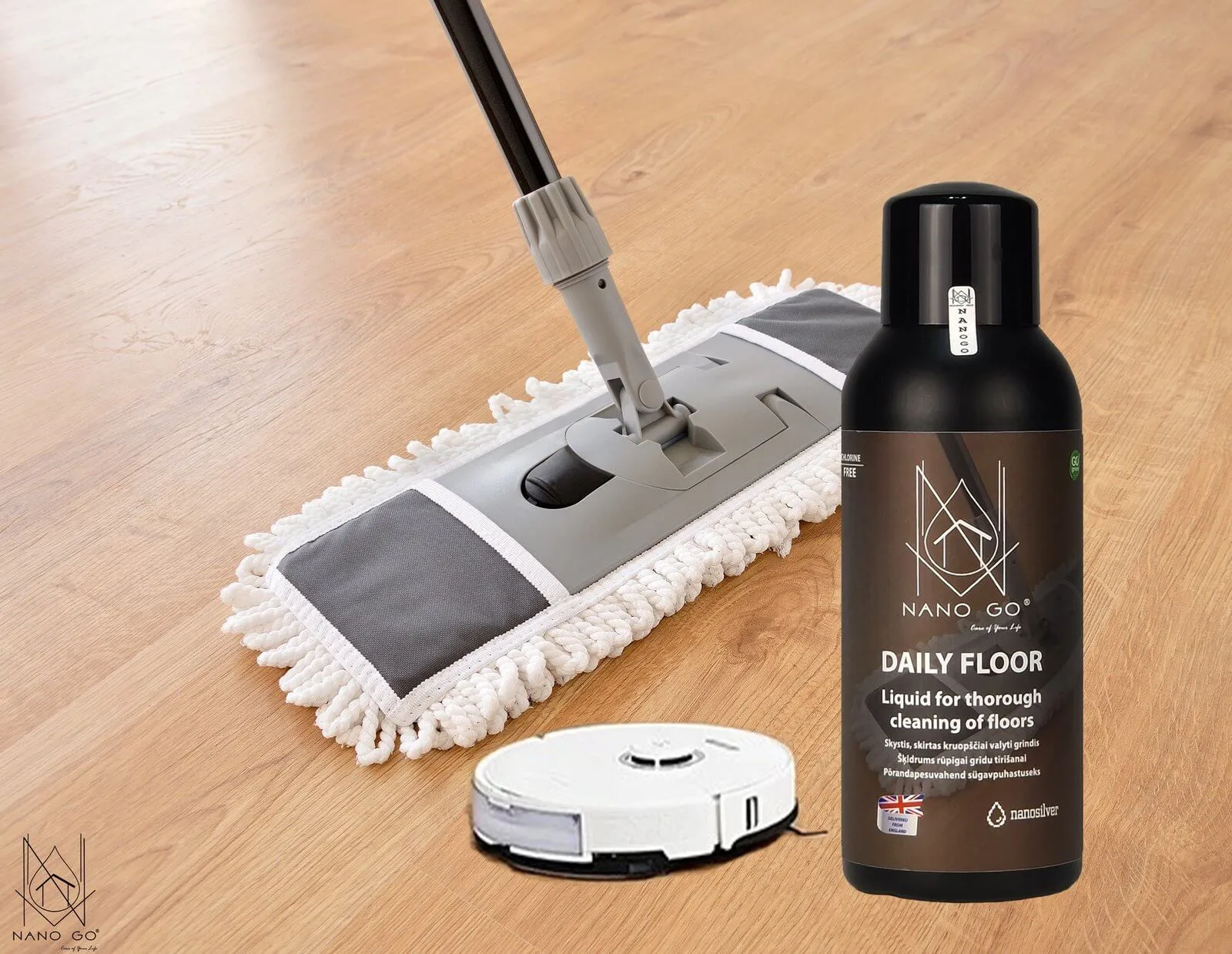 Koncentruotas grindų nano ploviklis - Image 3